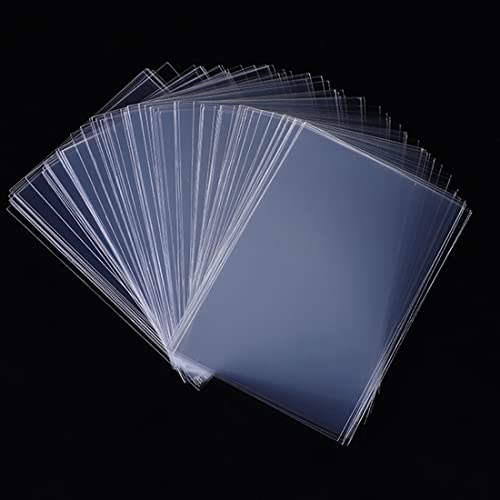 TSLRSA 200 Stück Transparente Kartentasche, transparent, Trading Card Game...