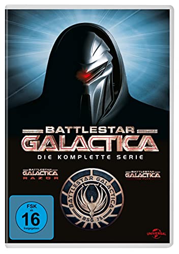 Battlestar Galactica - Season 1-4/Die komplette Serie [25 DVDs]