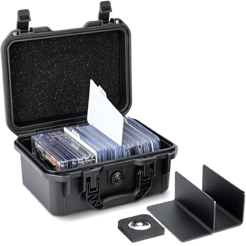 Kiorafoto Graded Card Case, IP67 wasserdichte Sammelkarten Koffer für100+...