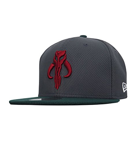 New Era Diamond Star Wars Boba Fett Dark Grey Green Snapback Cap 9fifty 950...