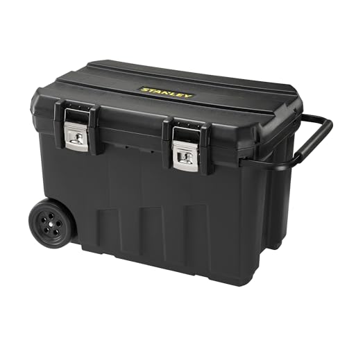 Stanley Werkzeugbox (76,8 x 49 x 47,6 cm, mobile Box für Werkzeuge, hohes...