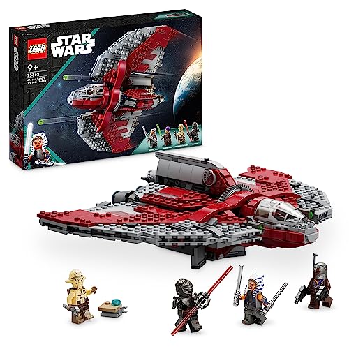 LEGO Star Wars Ahsoka Tanos T-6 Jedi Shuttle Set, baubares...