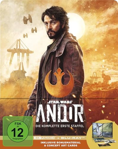Andor - Staffel 1 - Steelbook - Limited Edition (4K Ultra HD) (+ Blu-ray)...