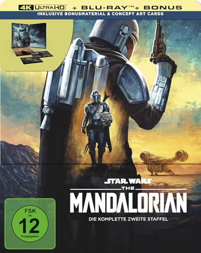 The Mandalorian - Staffel 2 - Steelbook - Limited Edition (4K Ultra HD) (+...
