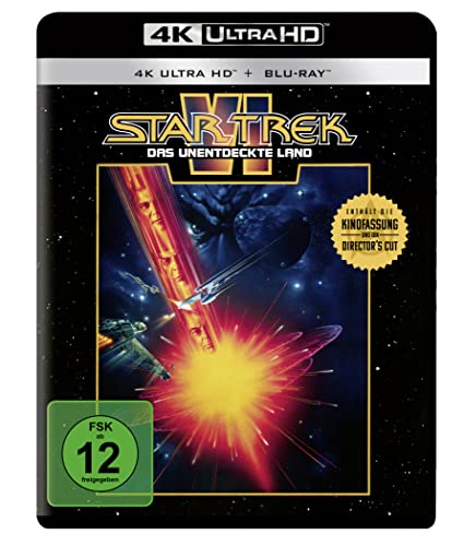 Star Trek VI: Das unentdeckte Land [4K Ultra HD] + [Blu-ray]