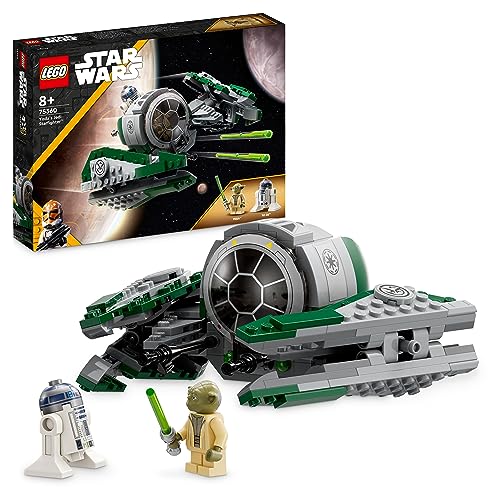 LEGO 75360 Star Wars Yodas Jedi Starfighter Bauspielzeug, Clone Wars...