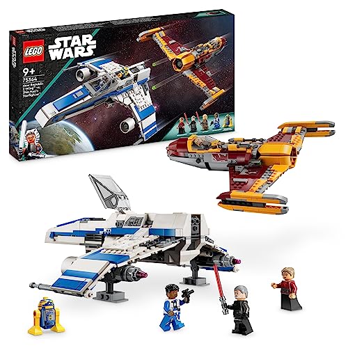 LEGO Star Wars New Republic E-Wing vs. Shin Hatis Starfighter, Set der...