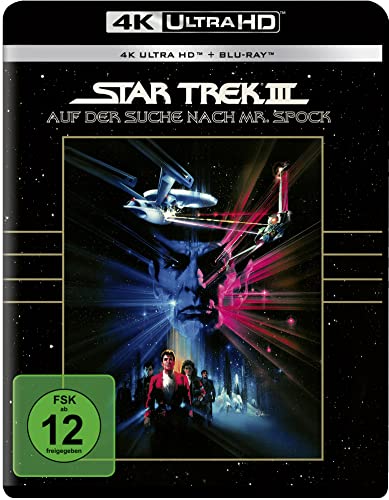 Star Trek III: Auf der Suche nach Mr. Spock [4K Ultra HD] + [Blu-ray]