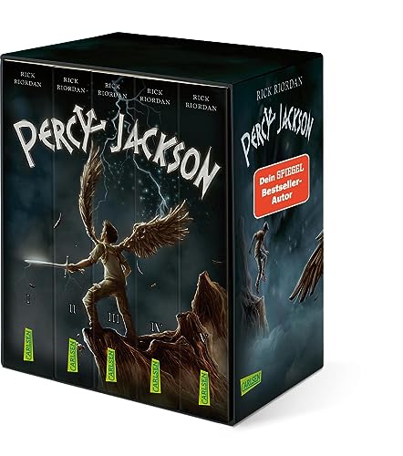 Percy Jackson: Taschenbuchschuber: Band 1-5 des modernen...