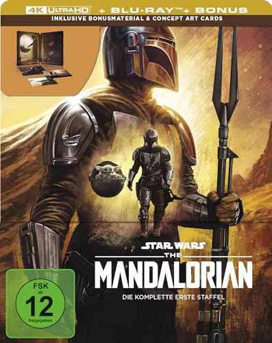 The Mandalorian - Staffel 1 - Steelbook - Limited Edition (4K Ultra HD) (+...