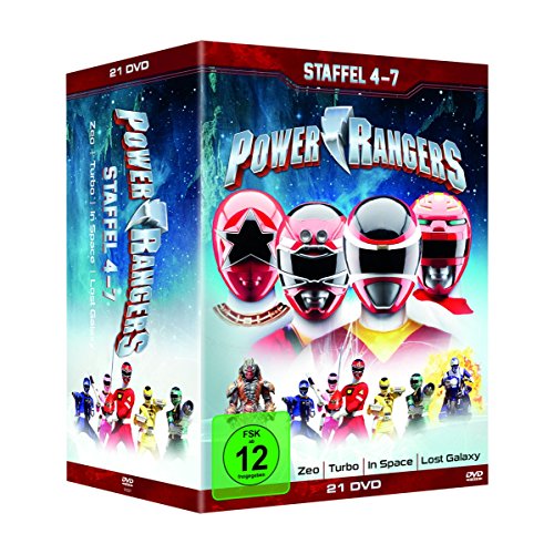 Power Rangers - Staffel 4-7 (21 Discs)