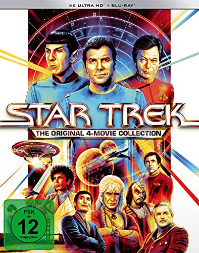 Star Trek: The Original 4-Movie Collection [4 4K Ultra HDs] + [4 Blu-rays]